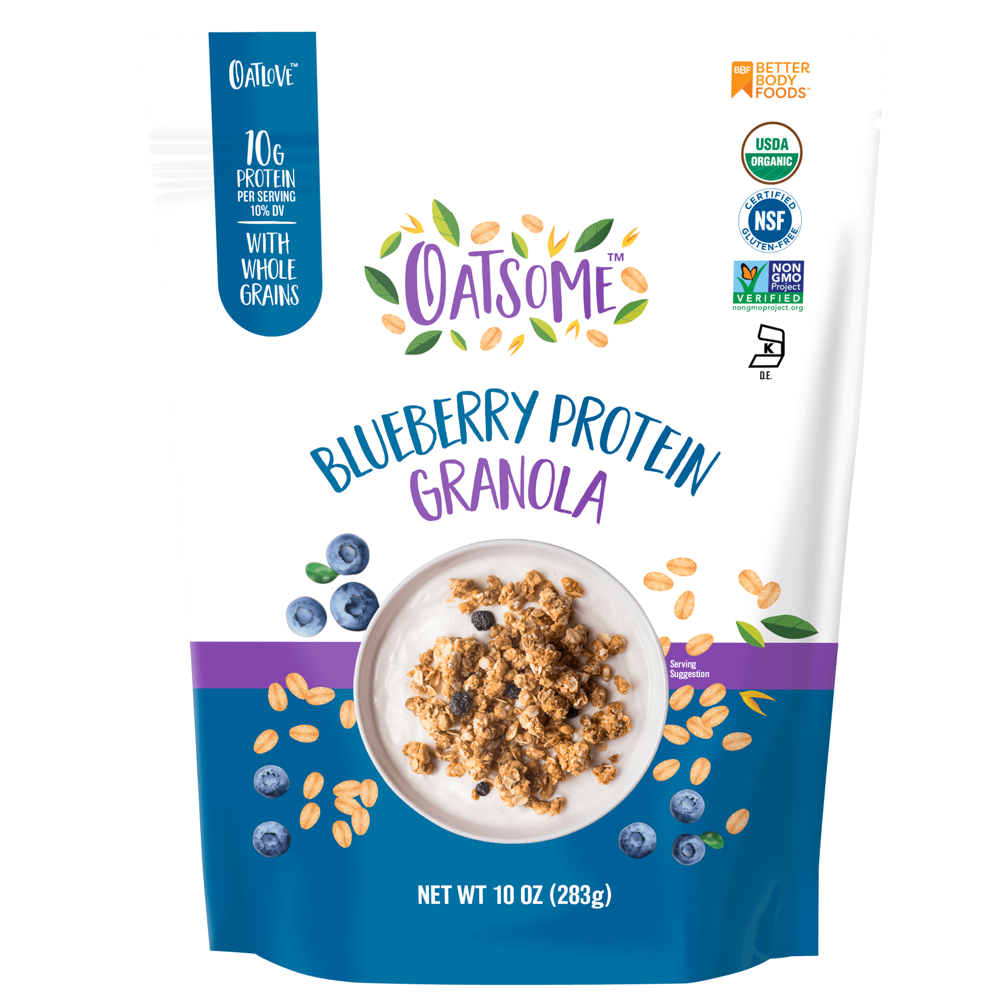 Blueberry Protein Granola