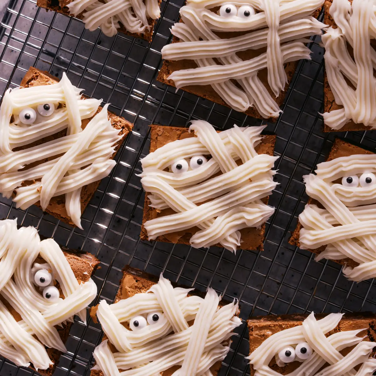 Gluten-Free Mummy Brownies