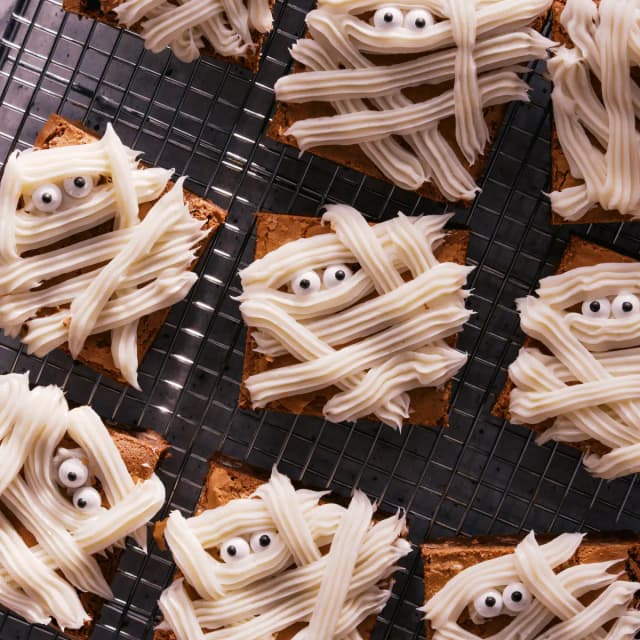 Gluten-Free Mummy Brownies