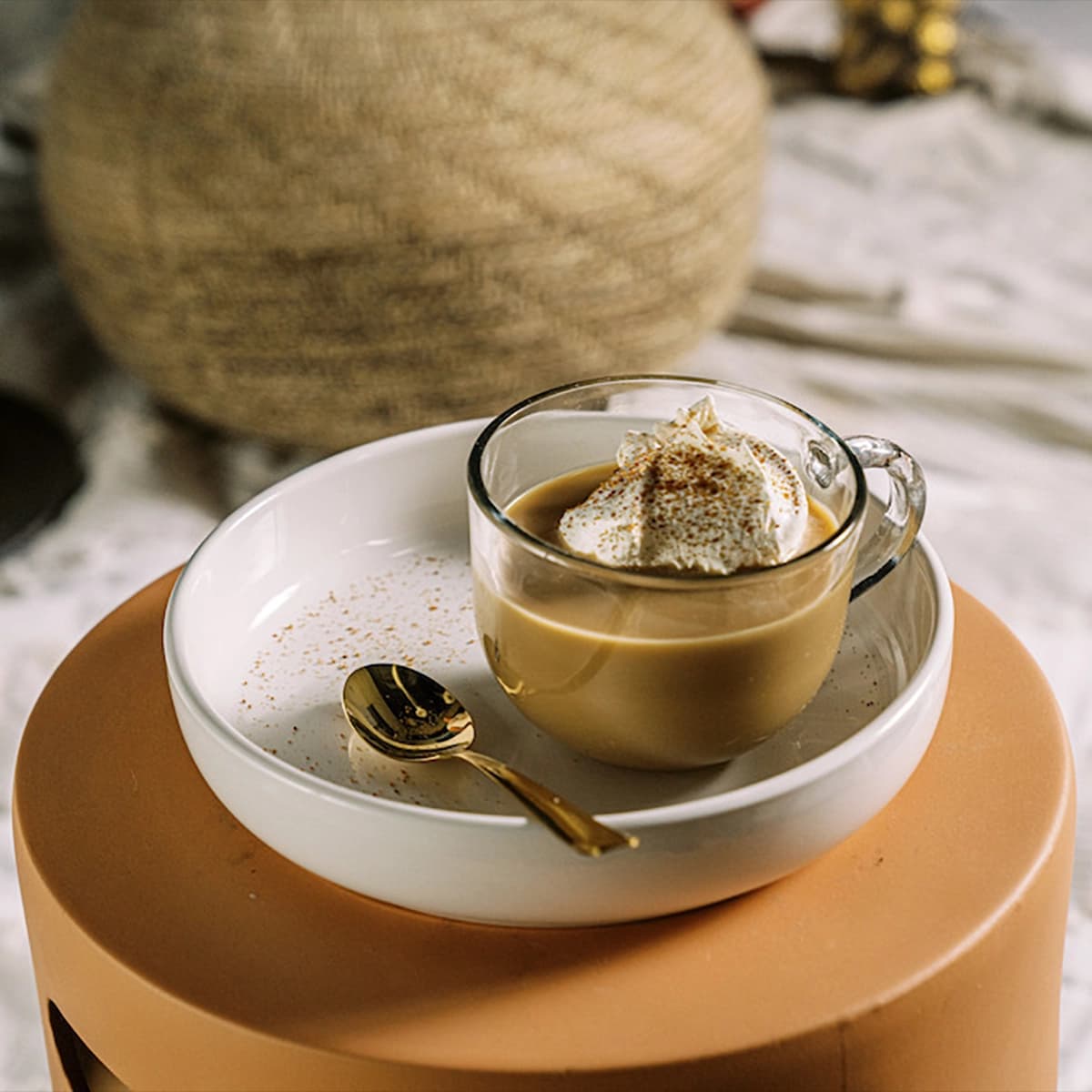 Pumpkin Spice Oat Milk Steamer